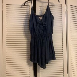 Chambray Romper